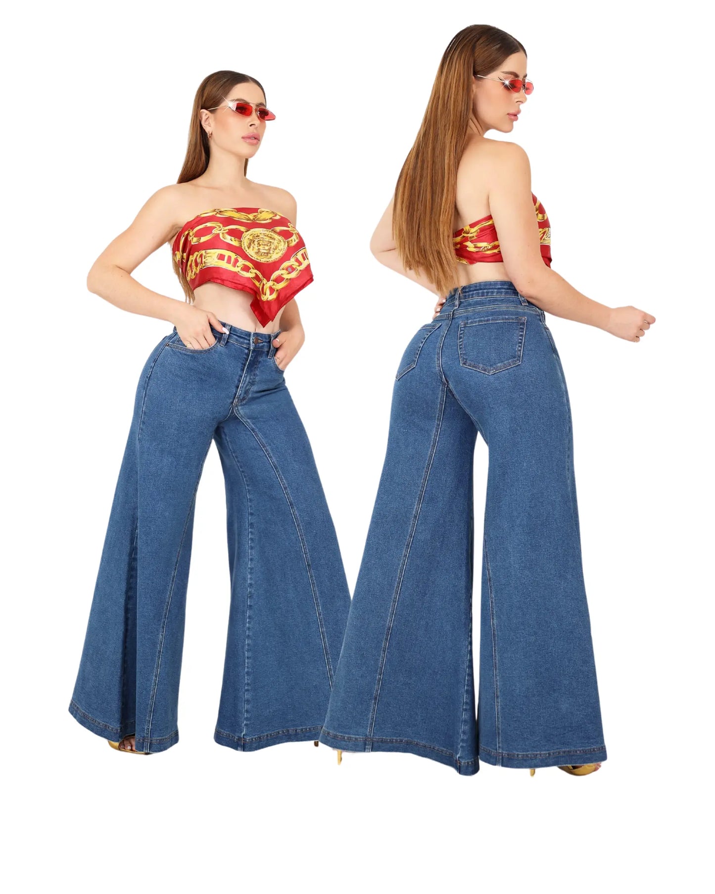 Jeans acampanado