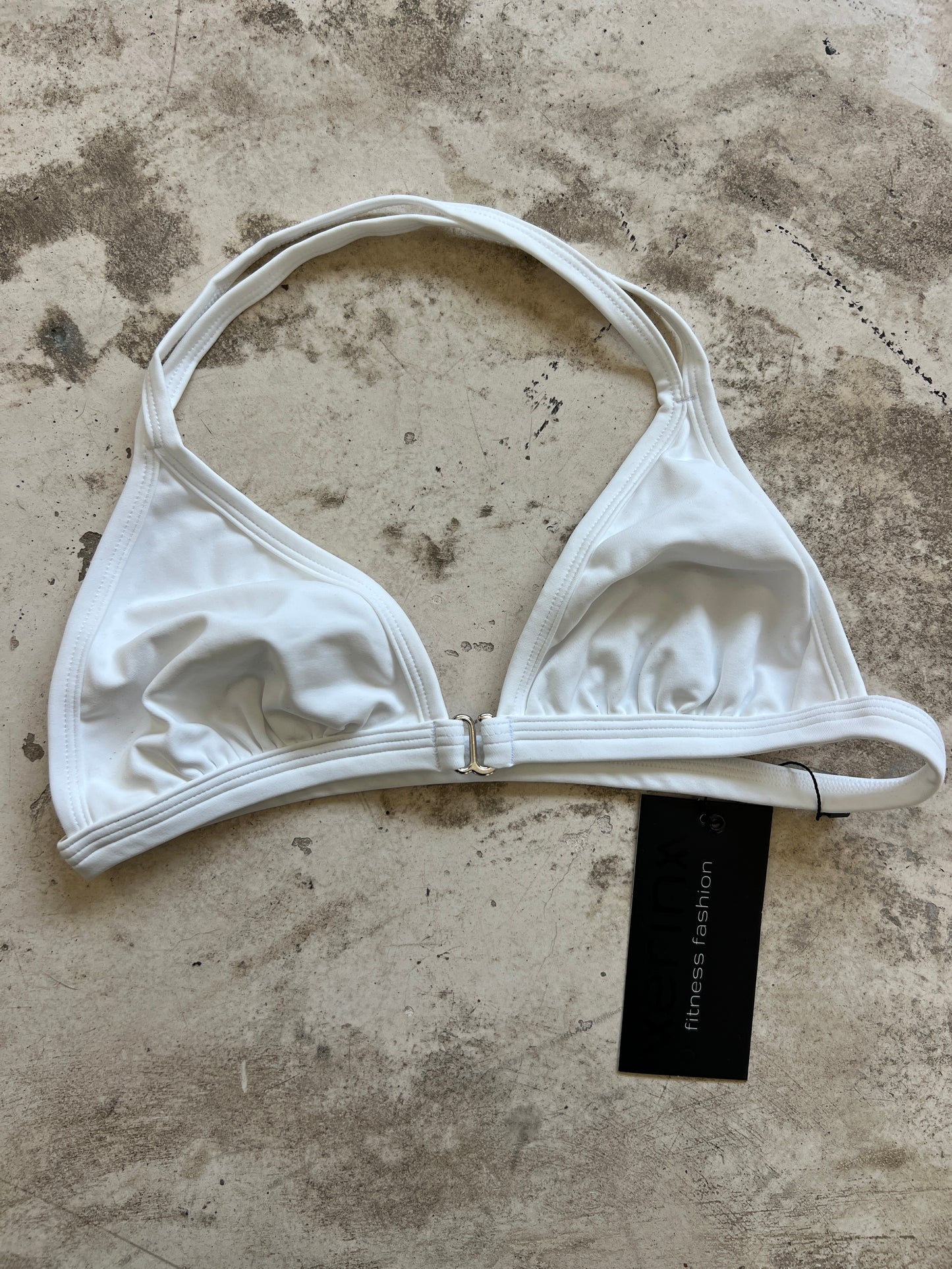 Top bra halter (blanco)