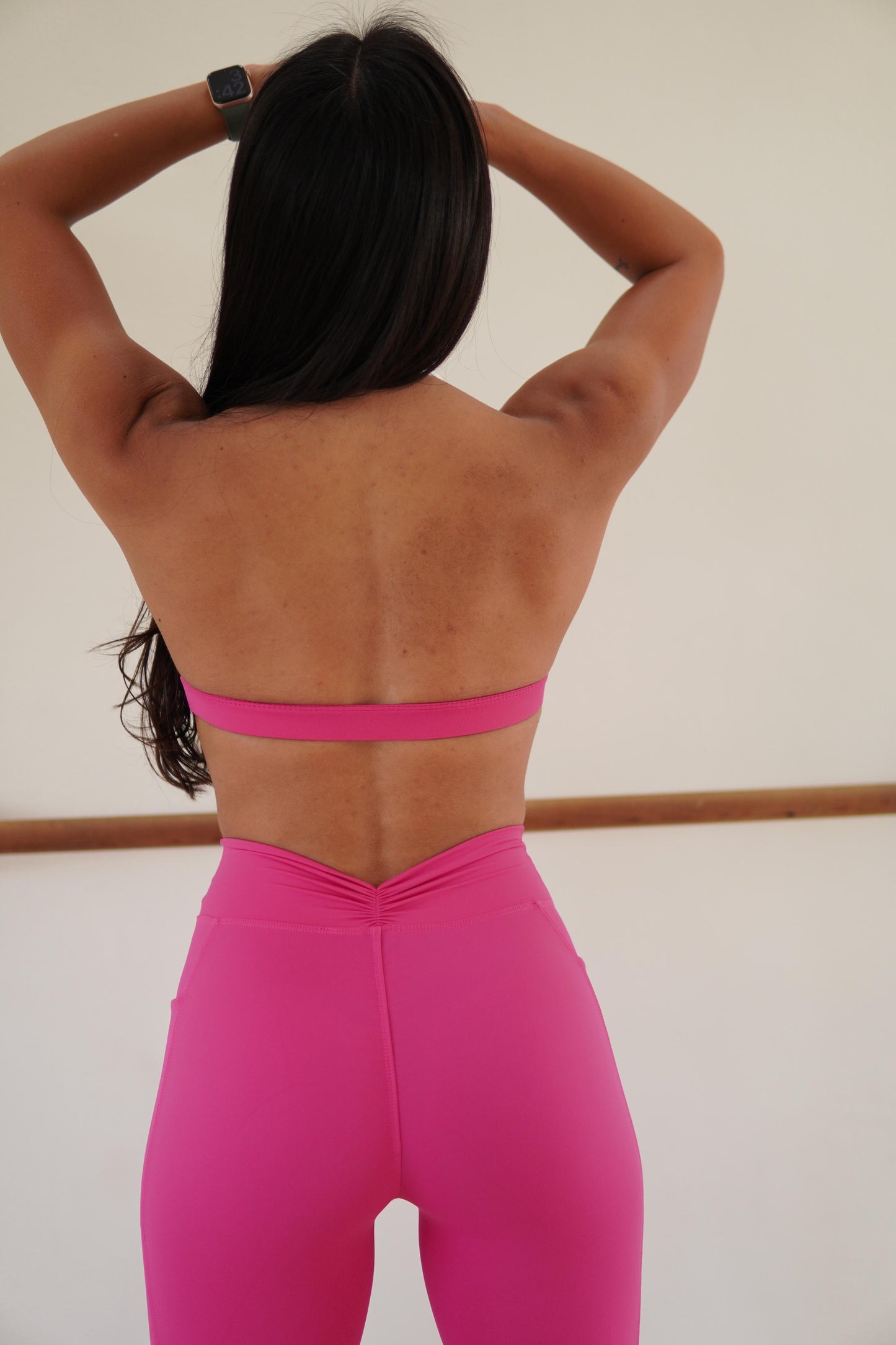 Set halter rosa