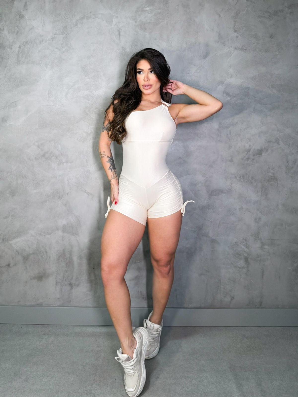 Enterito argolla off white
