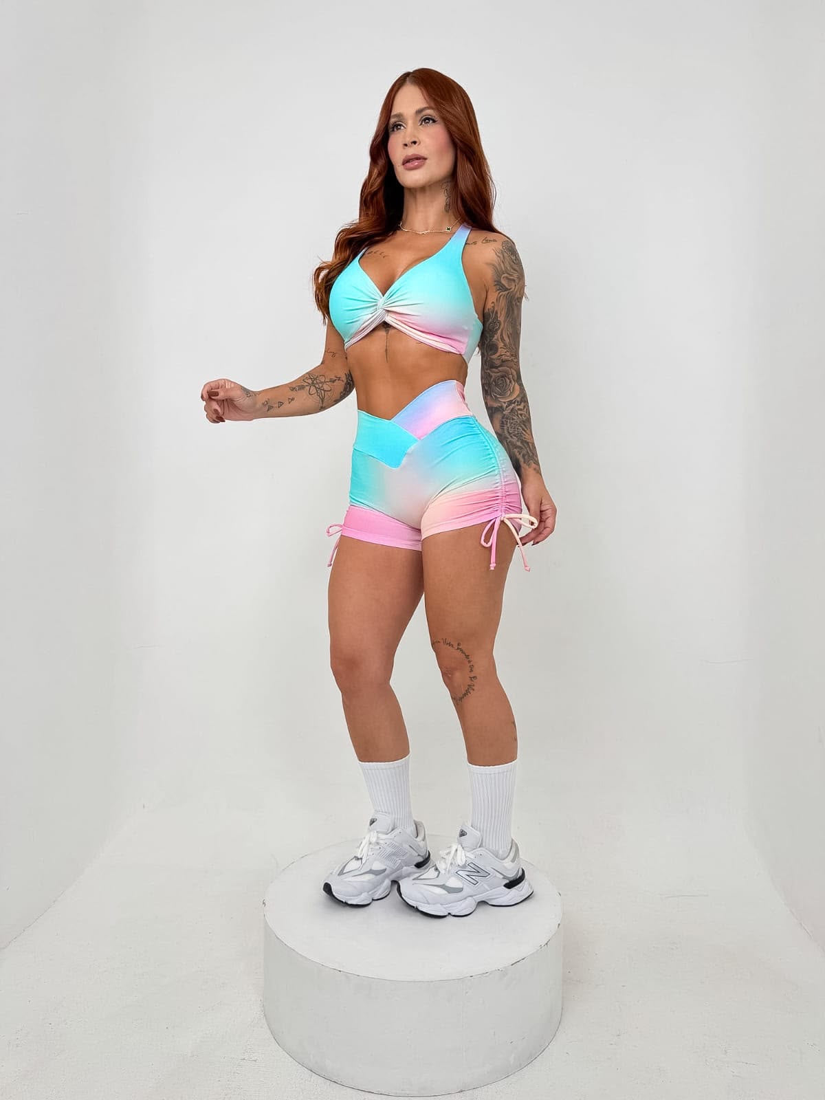 Set short tiedye