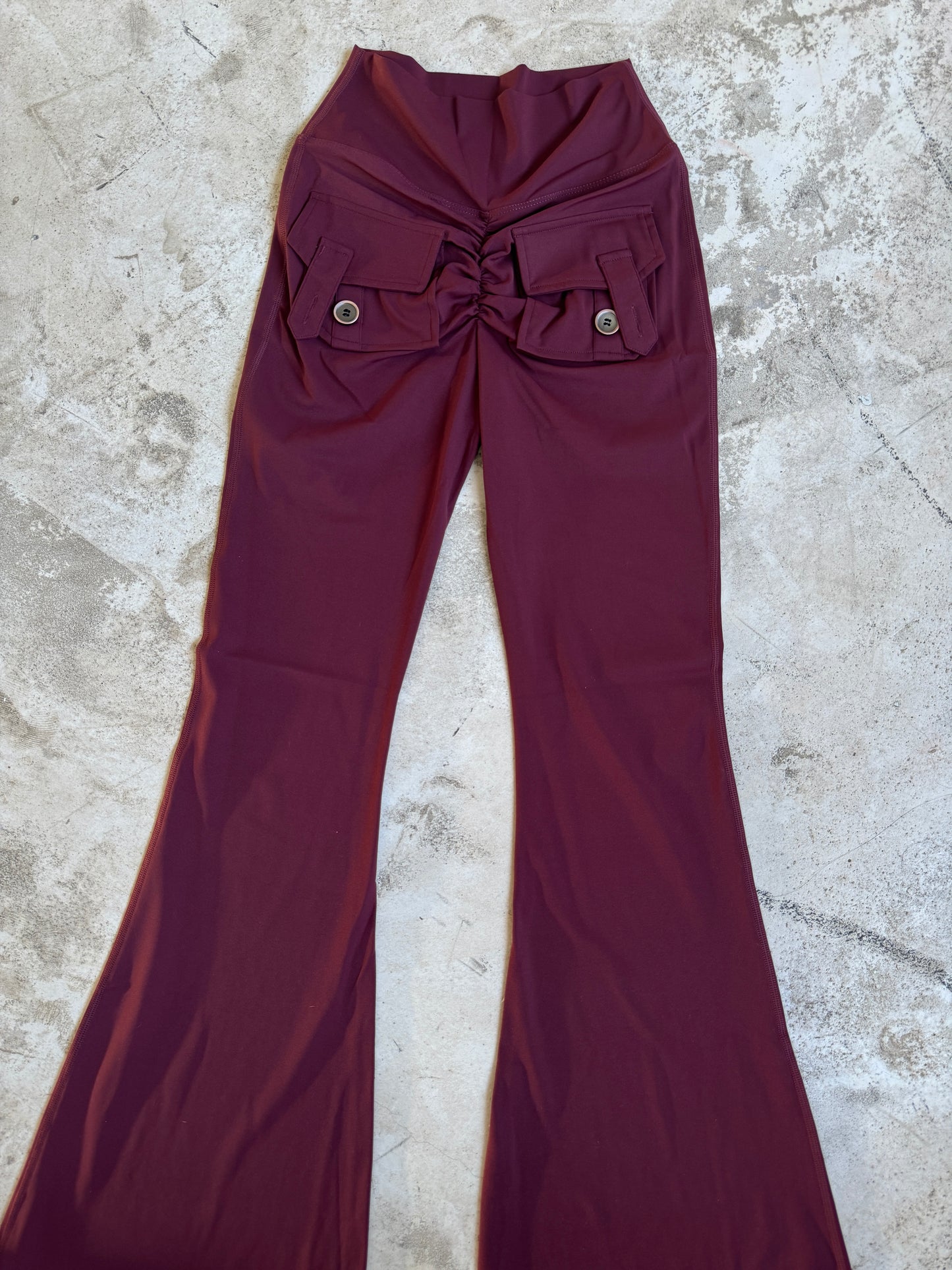 Legging pocket flare