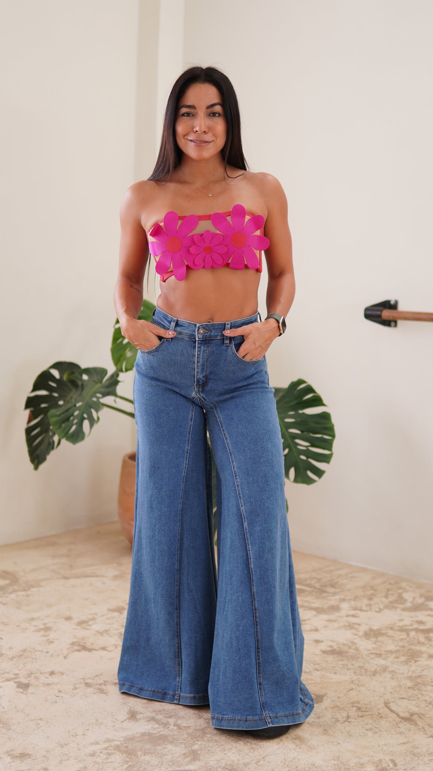 Jeans acampanado