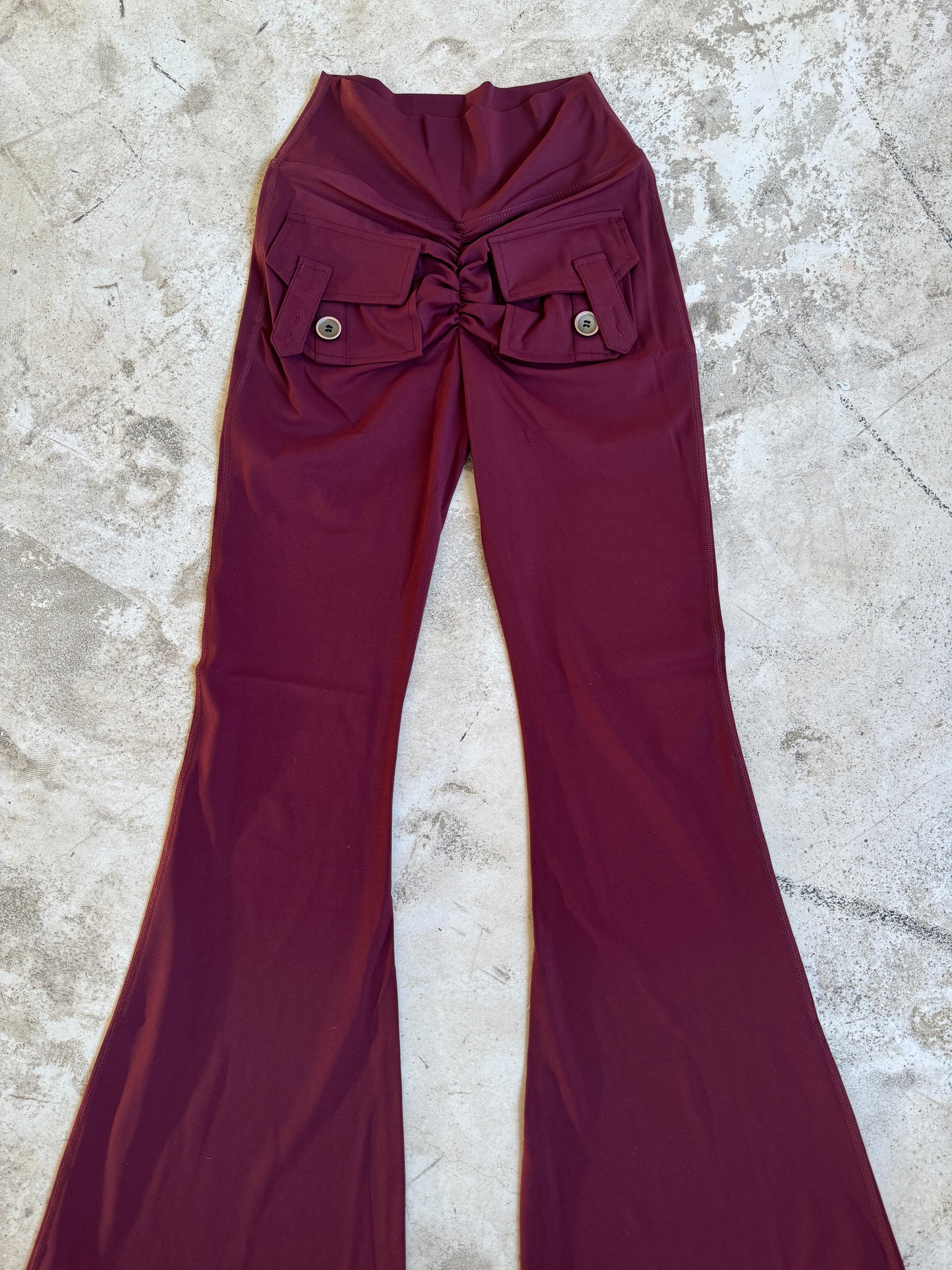 Legging pocket flare