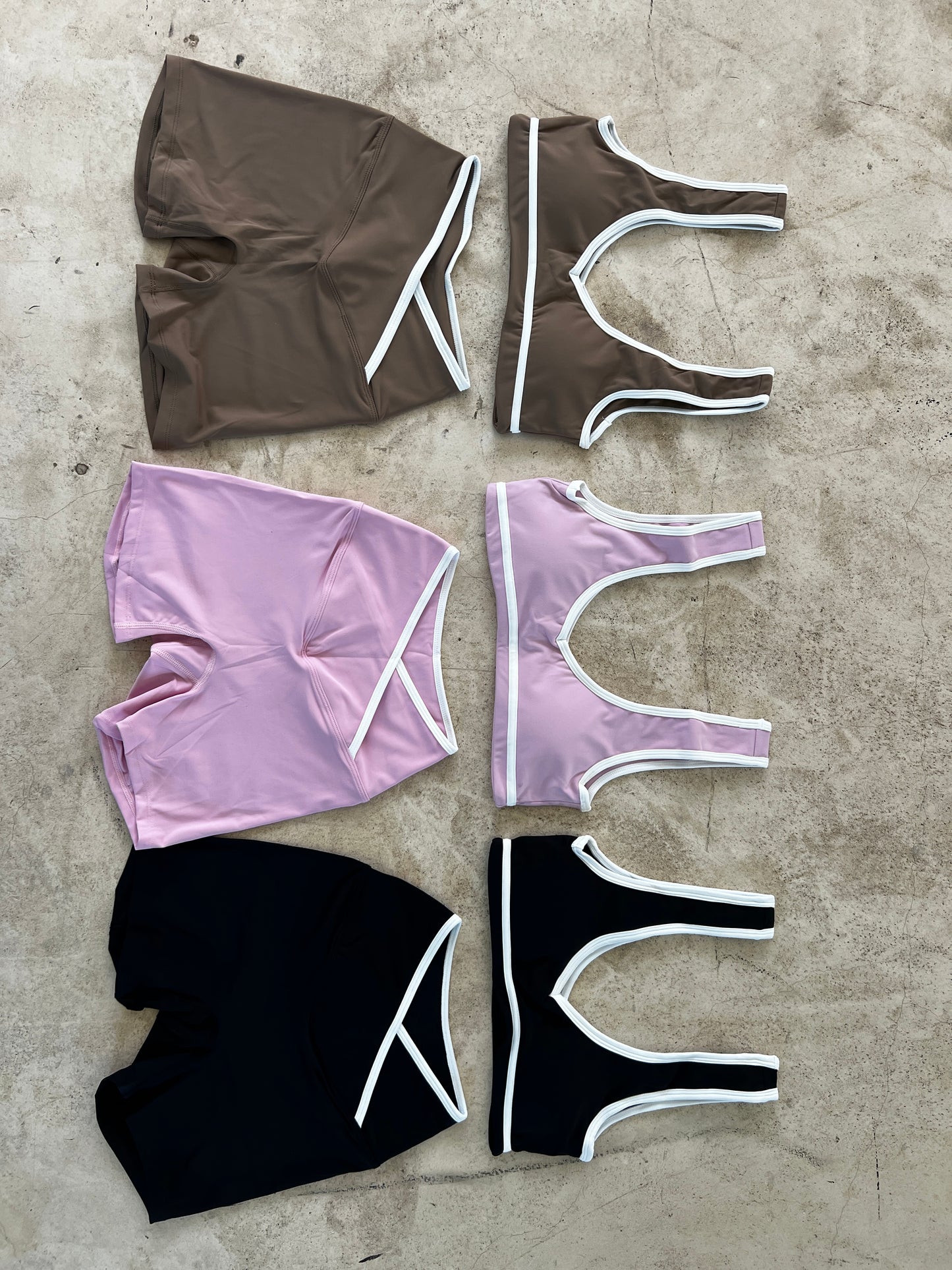 Set short bicolor