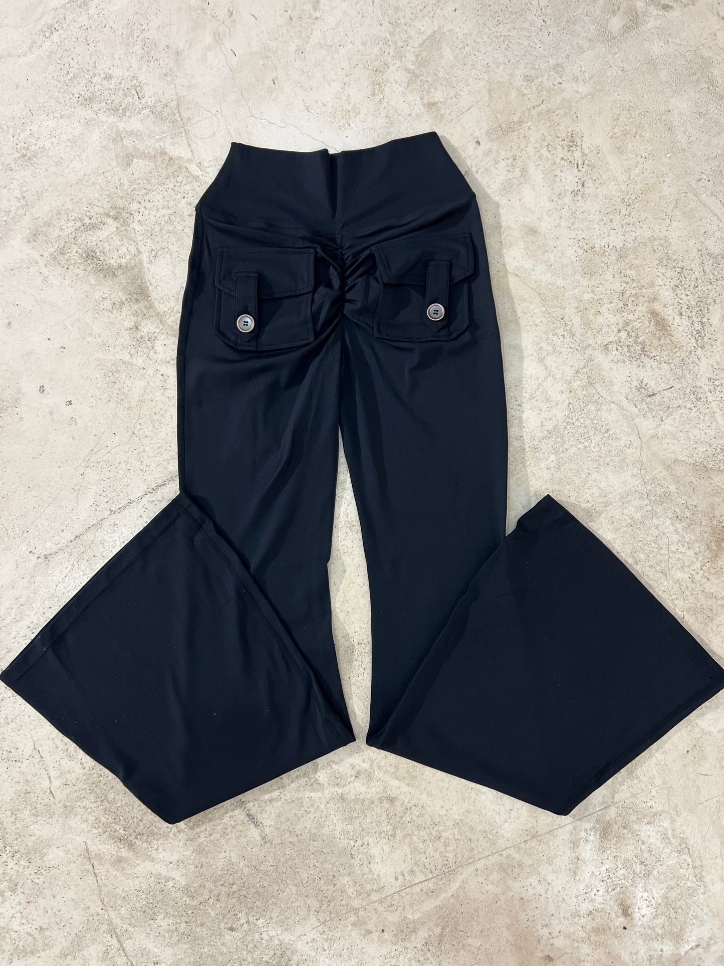 Legging pocket flare