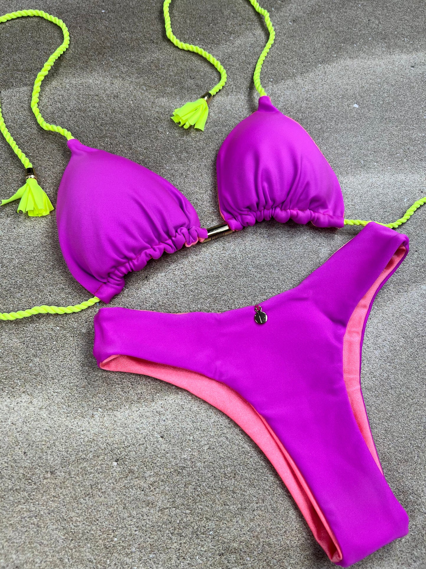 Bikini brasileño reversible S