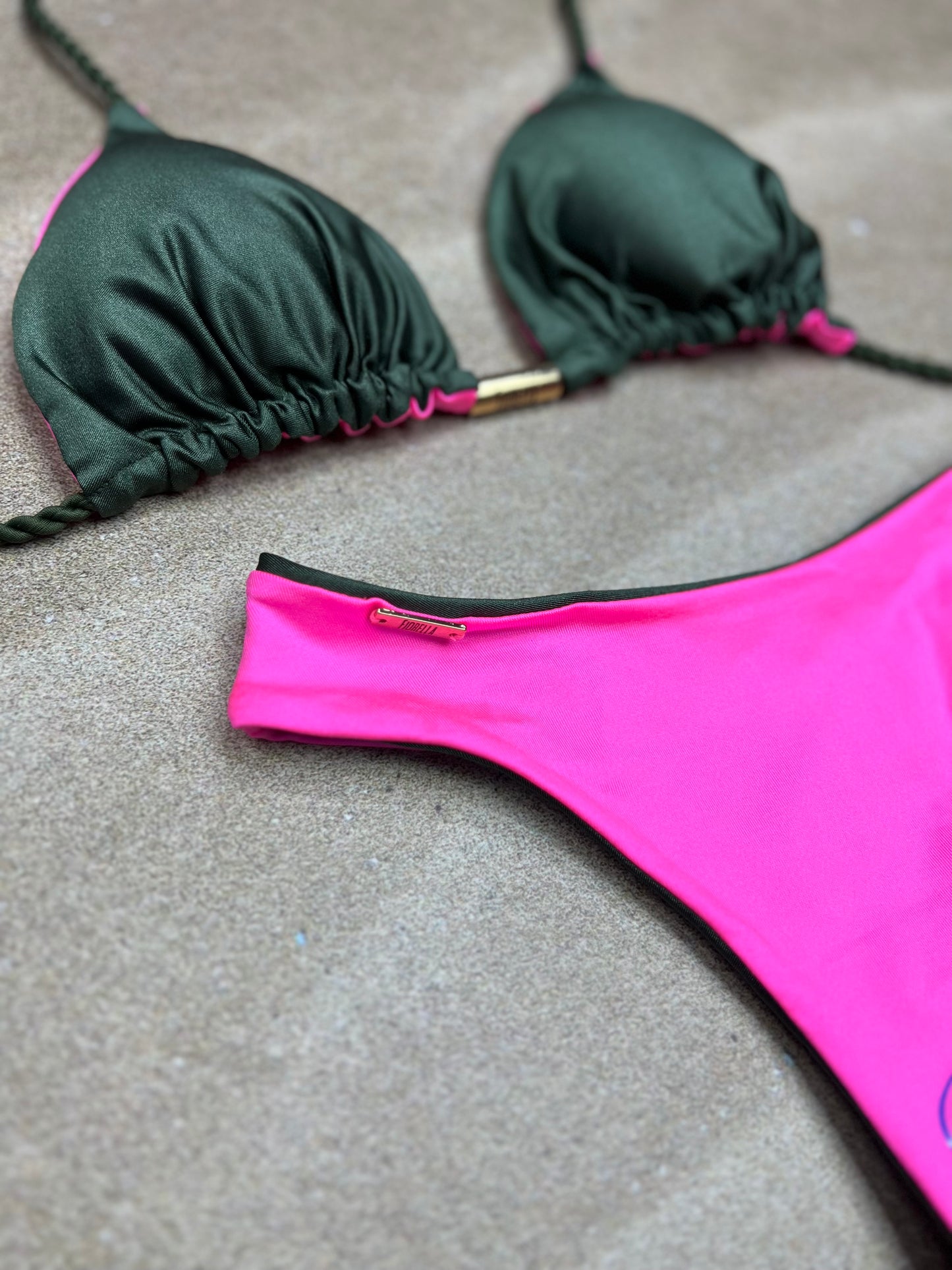 Bikini brasileño reversible